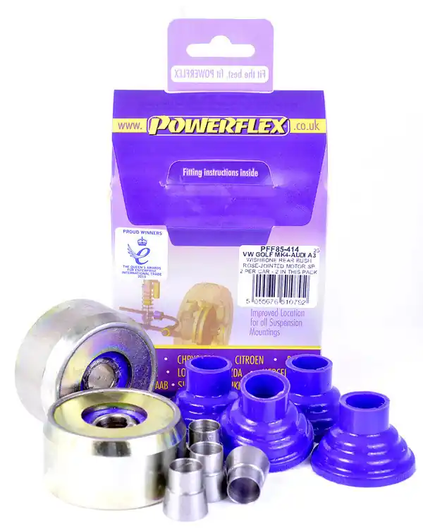 Powerflex Front Control Arm Rear Bushing - Audi MK1 A3/S3/TT & VW Beetle & MK4 Golf/R32/Jetta High Quality