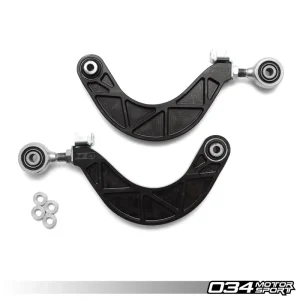 Holiday Sale 034Motorsport Control Arm Pair, Density Line, Rear Upper Adjustable, 8J/8P/8V/8V.5 Audi A3/S3/RS3/TT/TTS/TTRS & MkV/MkVI/MkVII Volkswagen Golf/Jetta/GTI/GLI