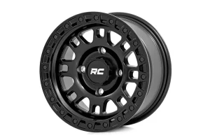 Rough Country 82 Series Wheel | UTV | Semi Gloss Black | 15×7 | 4×156 | +10mm Final Sale